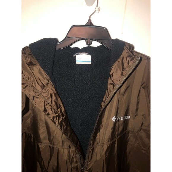 NWT Columbia Mens Glennaker Sherpa Lined Rain Protector Jacket Retails $110 - Picture 2 of 3